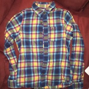 Colorful Hollister flannel